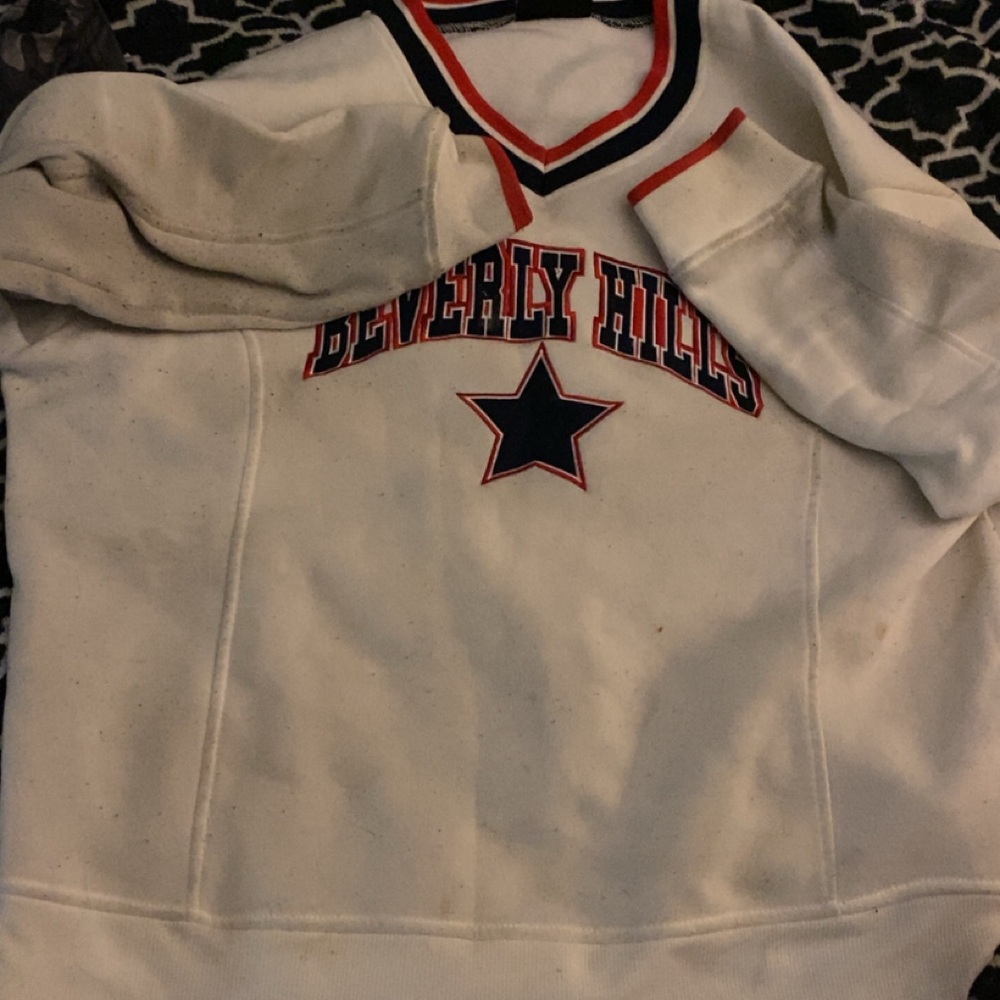 White Blazer with Star Detail